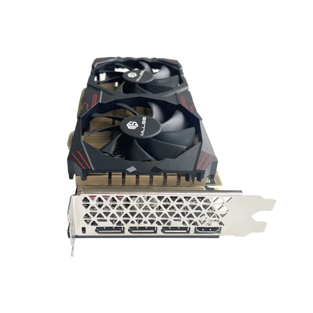 MLLSE Graphics Card AMD Placa De Video RX 580 8GB Gaming GDDR5 256Bit PCI-E 3.0 ×16 Radeon GPU Computer Game Brasil