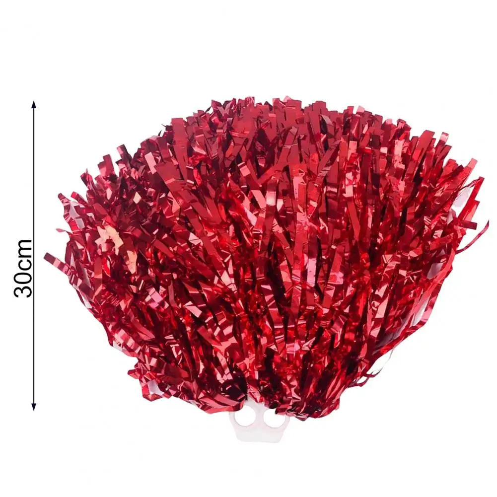 Pompon da ballo Compact Cheerleading Flower Ball Glitter Double Pass Cheerleader Hand Flower Ball Decoration rifornimento di carburante