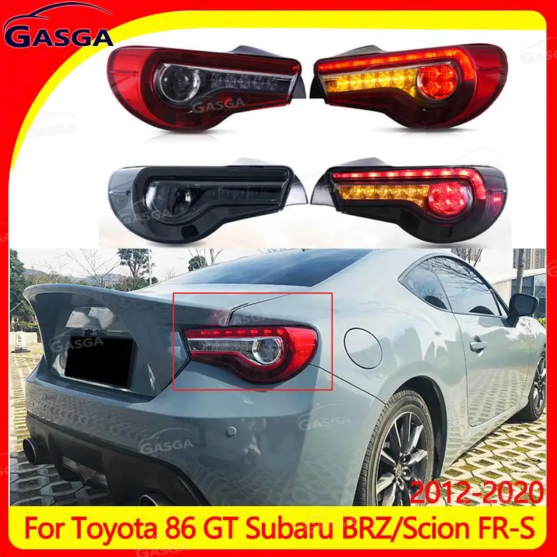 

Tail Lights Assembly For Toyota 86 GT Subaru BRZ/Scion FR-S 2012-2020 DRL Sequential Turn Signal Taillight Auto Accessories