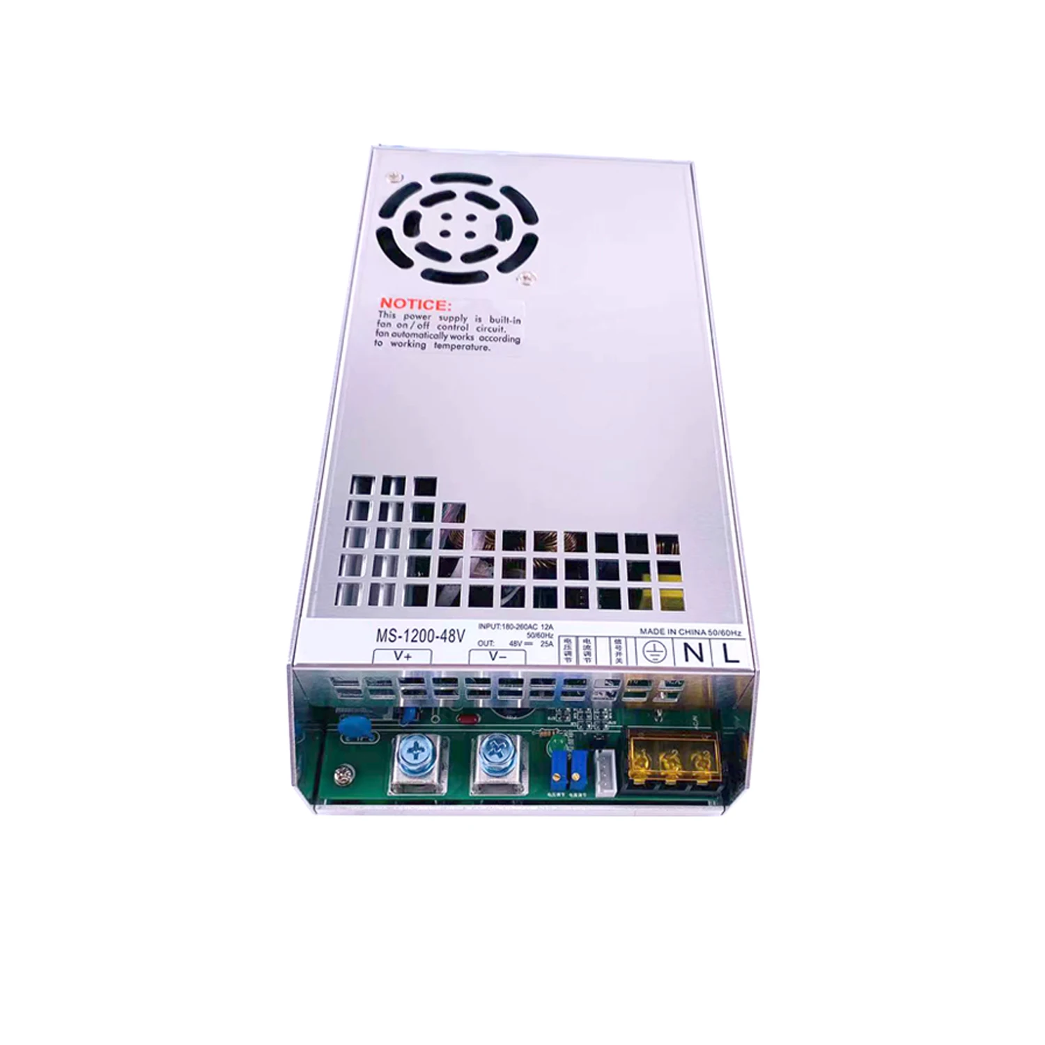 1200W switching power supply input 110/220vac to DC 12V 24V 36V 48V  80V 110V 220V output voltage and current adjustable PSU