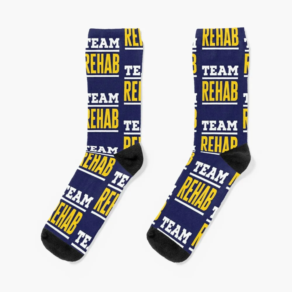 Team Rehab Occupational Therapy TherapistSocks Luxury Socks Funny Man Socks