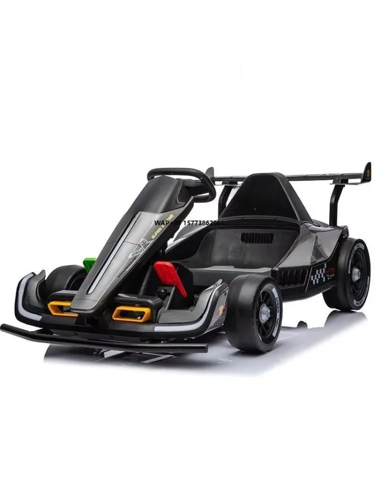 Go Kart for Kids Toy Drift Car Rechargeable Battery Operated Adults Can Ride Child Toy Electric Racing Car