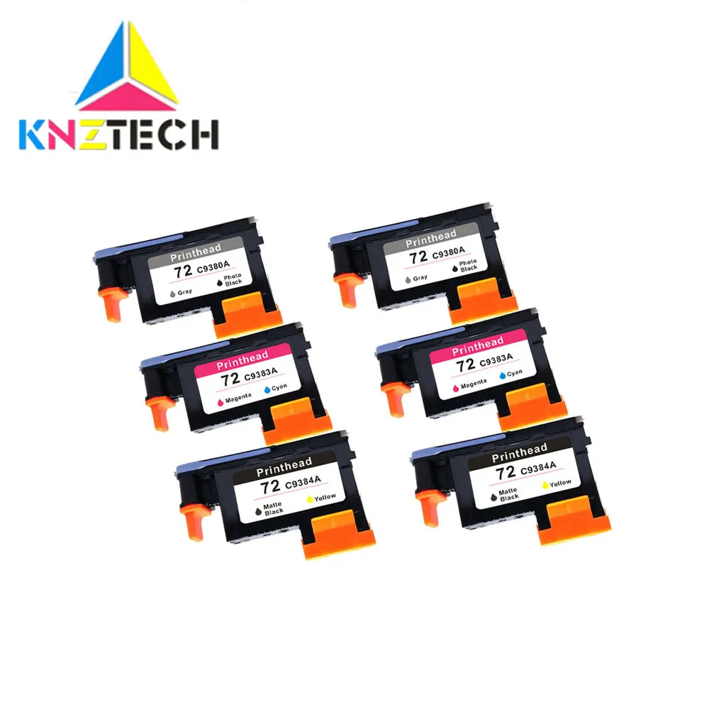 KNZ 72 Printhead C9380A C9383A C9384A HP72 Print Head Designjet T610 T620 T770 T790 T795 T1100 T1120 T1200 T1300 T2300