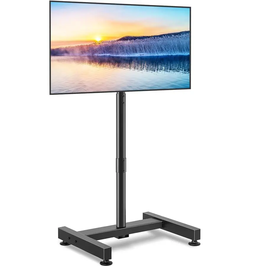 

TV Floor Stand for 1350 inch LCD LED Flat Curved Panel Screen TVs up to 44 lbs, Height Adjustable TV Stand Mount with VESA 200x2