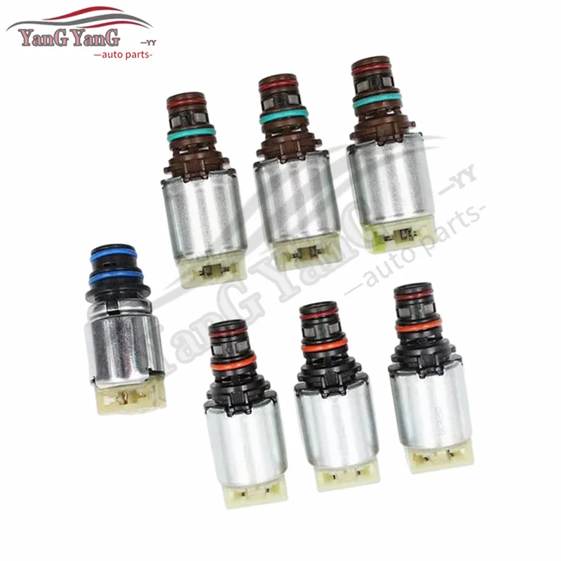 6R80 Transmission Valve Body Solenoid Kit Fit for Ford Explorer Ranger Mustang Territory Transit Everest F-150 2011-2017 7PCS