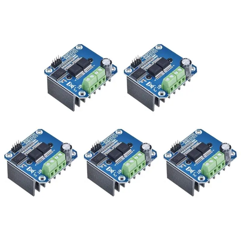 Leading-5X BTS7960 43A High Power Motor Driver Module/Smart Car Driver Module For Arduino Current Limit