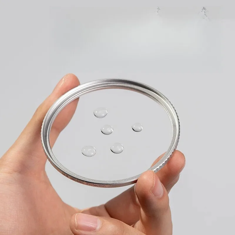 UV filter ultra low reflection protective lens 28 layers of coating on both sides 99.6% ultra high transmittance.