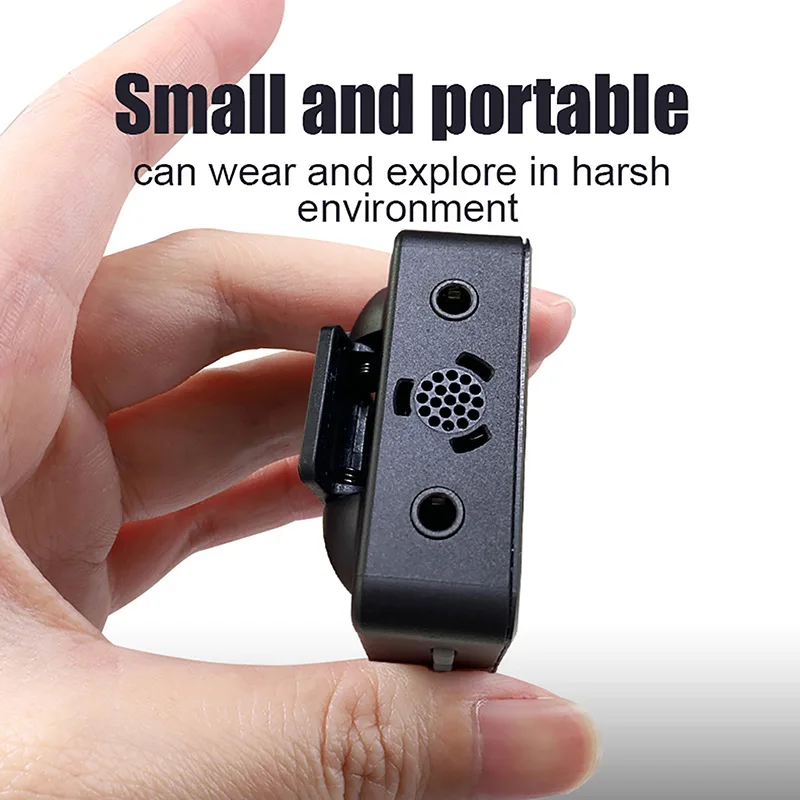 Interview with Mini One to Two UHF Live Launch Small Square Camera Mobile Phone Lavalier Wireless Microphone