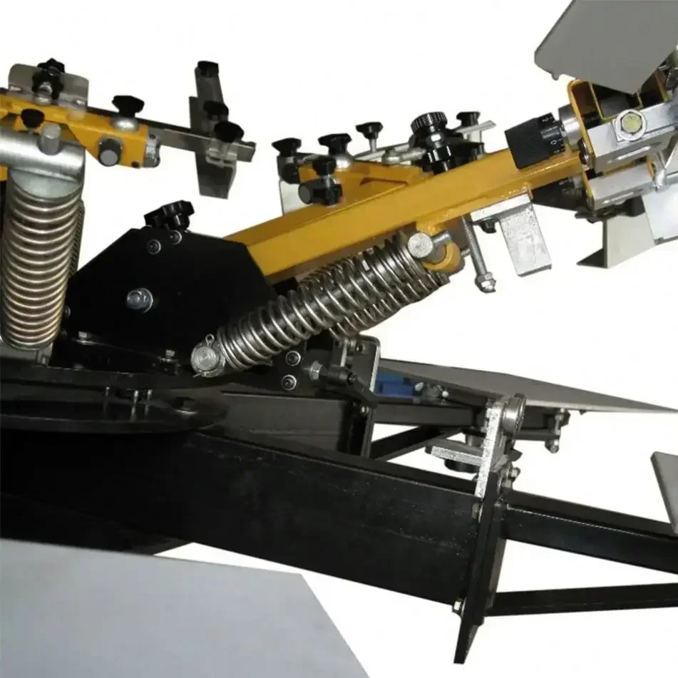 6-Color 6-Station Exposure Fabric Carousel Tray Screen Printing Machine DIY Printing Equipment Offset Printing Machine