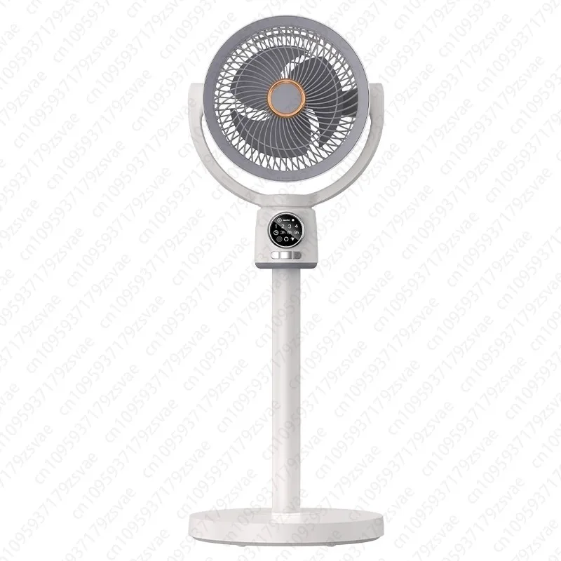 110V Air Circulation Floor Fan Intelligent Voice Control Timing Oscillating Cooling Fan For Indoor Use