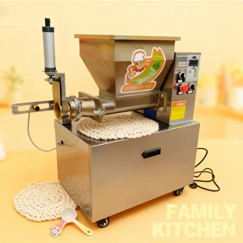 800W Automatic dough cutting machine for precise cutting of dough filling cheese induction probe pneumatic dough cutting machine