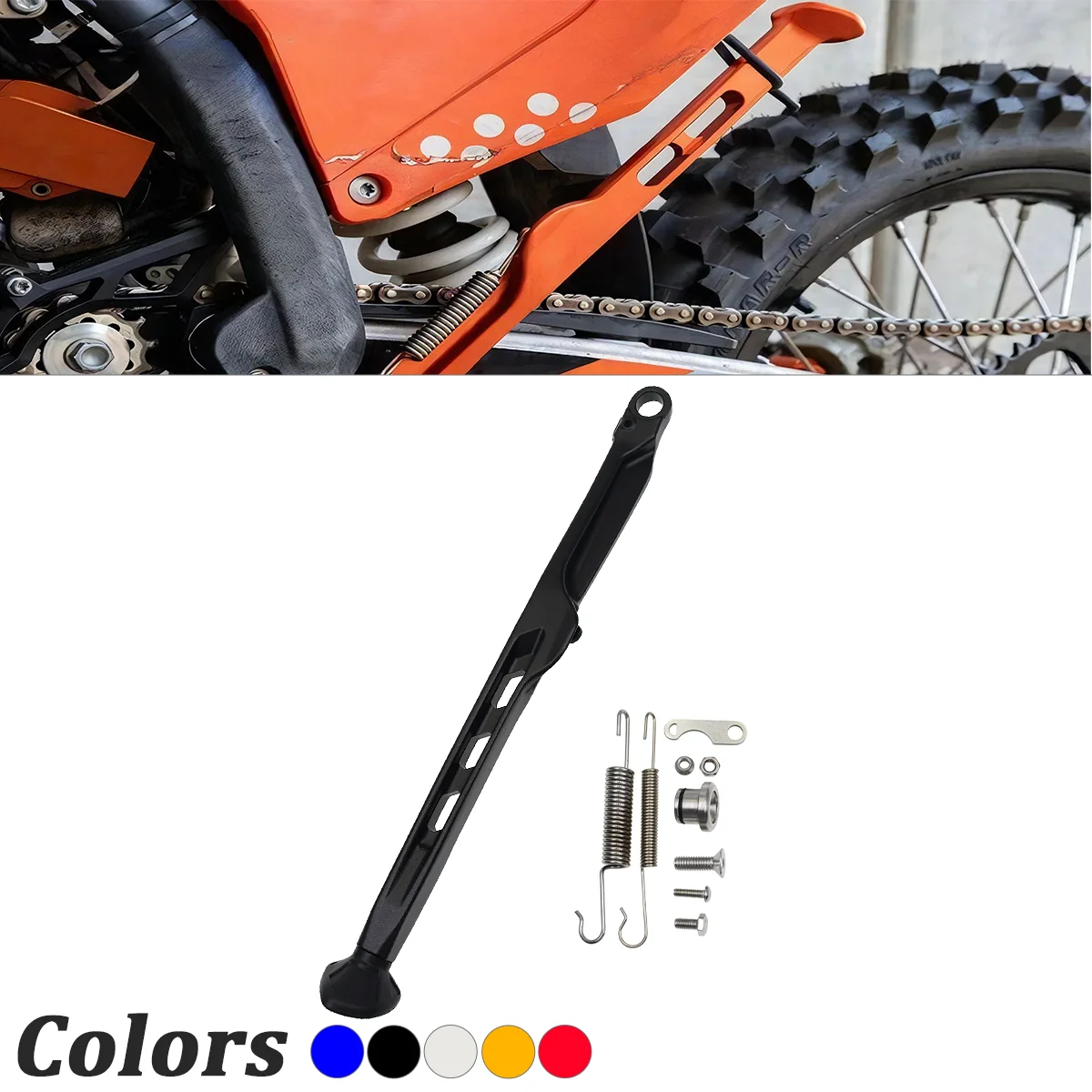 

2024 Aluminum Foot Side Kick Stand Motorcycle Accessories For KTM XC EXC EXC-F 125-500 HUSQVARNA TE FE TX FX GASGAS EX EC ES