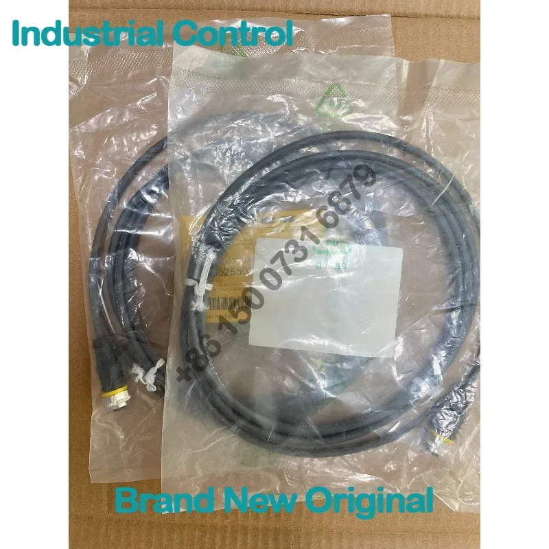 Turck, RKC4.4T-2/TXL, connecting cable, M12 straight 4-pin 2m black PUR cable