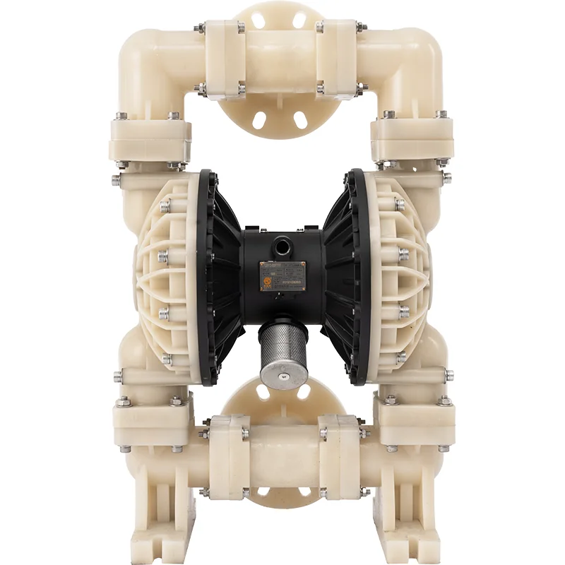 QBY3-80F 3'' Flange PVDF Customizable Pneumatic Diaphragm Pump Air Operated Water Pump