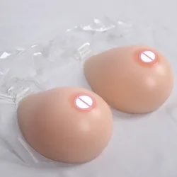 500g-1000g/Pair Fake Breast Silicon Form Performer Cross-dressing Boobs Shemale False Silicone Breast Form Prosthesism