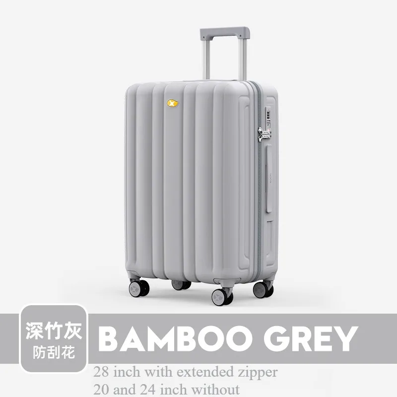 New Best Spinner Luggage Suitcase PC Trolley Case Travel Bag Rolling Wheel Carry-On Boarding Men Women Luggage Trip Journey