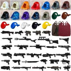 Military Building Blocks MOC Imperial Warrior Movie War Solider Figures Cloak Axe Armor Bricks Weapons Gun Accessories Toy Gifts