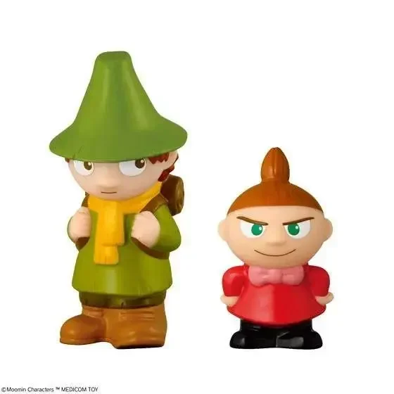 Bandai Original Re-ment Anime Figure MOOMIN Hide and Seek Kids Toys Collectible Gift Model Car Interior Decoration Randomly One
