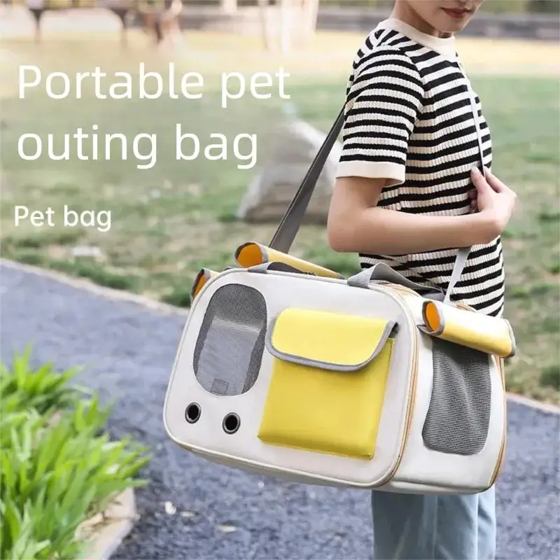 

1 шт. портативная переноска для кошек и собак, идеально подходит для путешествий и активного отдыха, подходит для кошек и маленьких собак