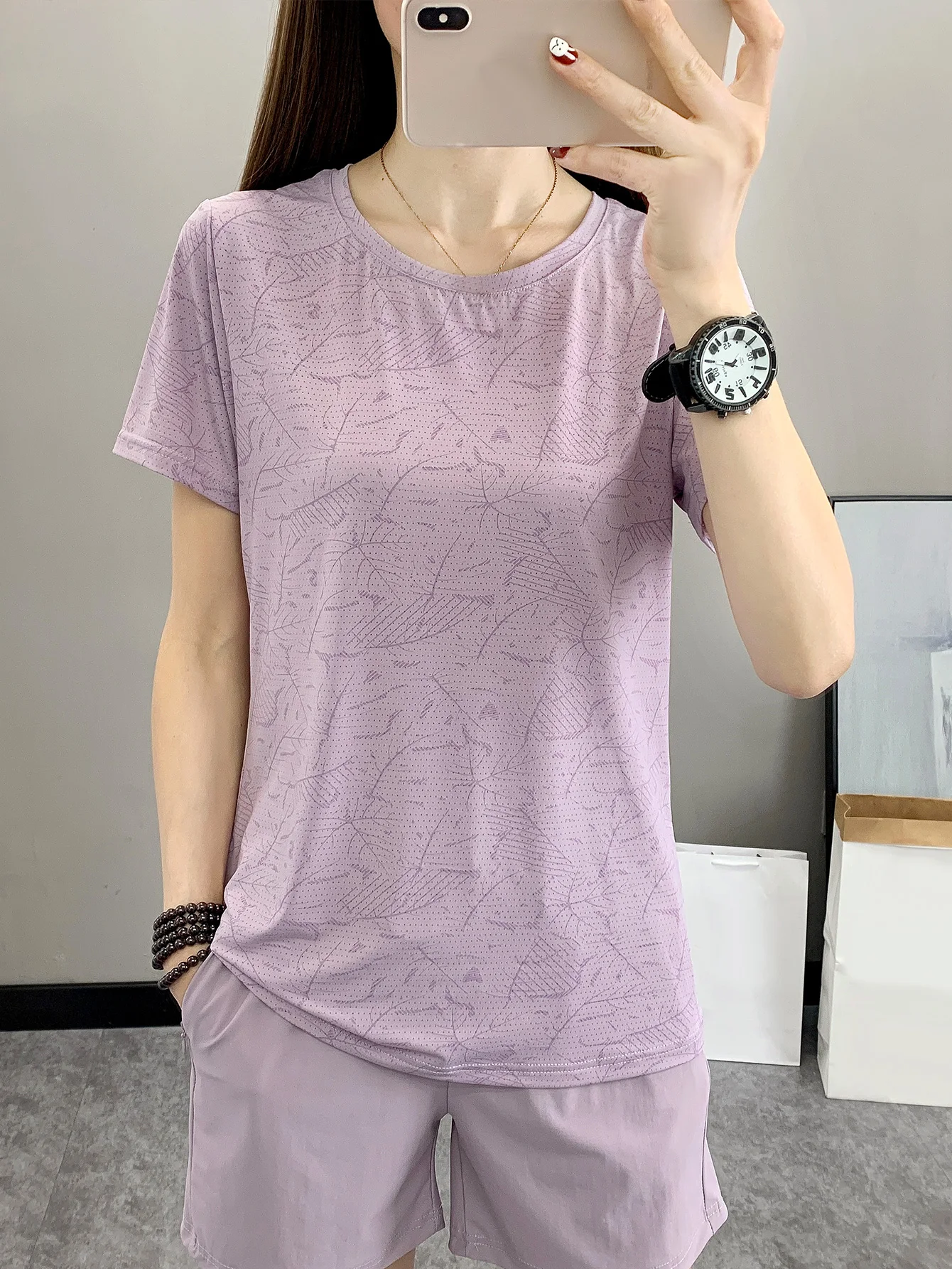 2024 Women's Long Sleeve Sport Stand Collar Quick Dry Shirt Running Workout Breathable Top Ice Silk Female Basic Clothing