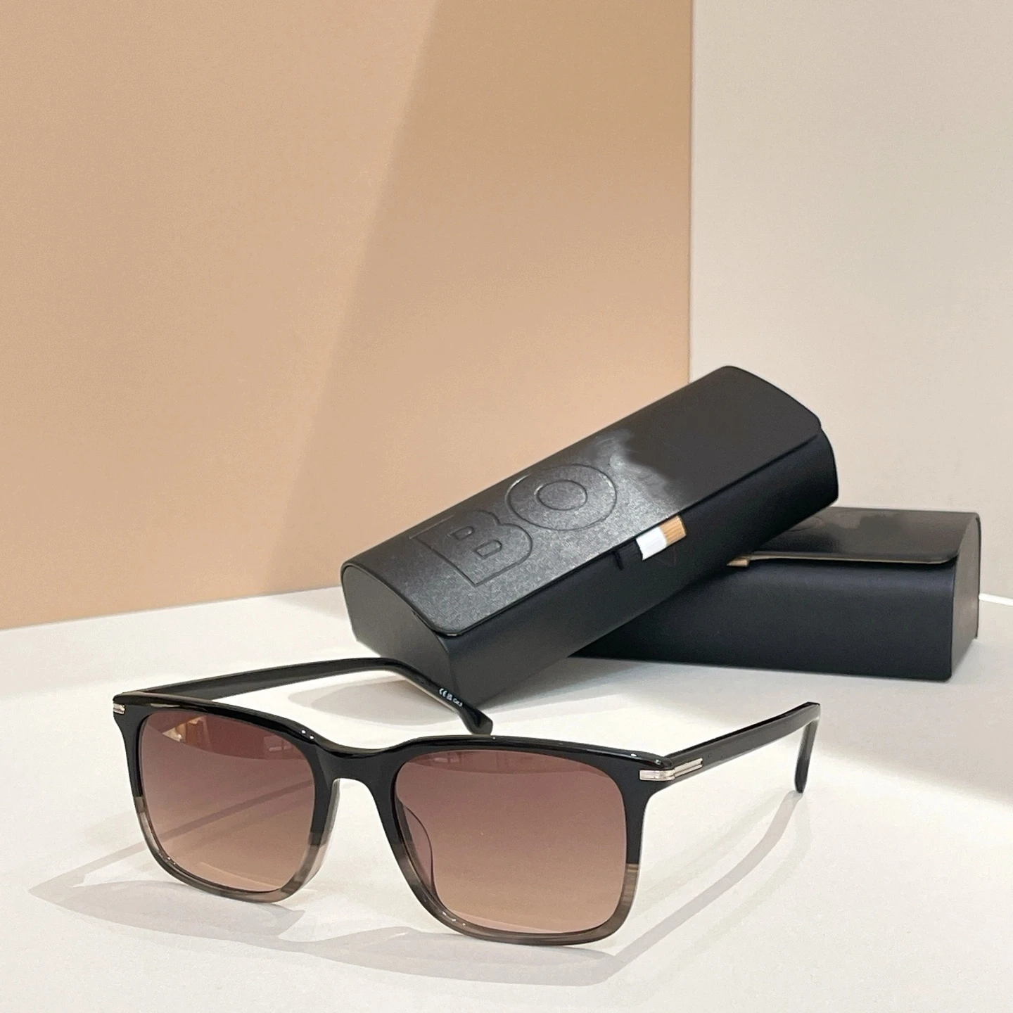 

Authentic For BS 1749 Luxury Design Acetate Frame Square Men Women Sun Glasses Casual Business Polarized Male Couple Eyewear