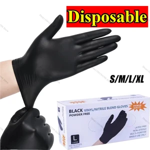 Gloves Dog Wash Cleaning Glove for Food Working Latex Gloves Disposable Nitrile Waterproof Gloves Dish Washing Kitchen Household