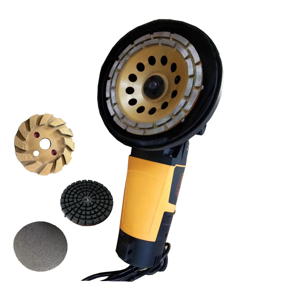 

Power Floor Sanding Tools Dust-free Sander Portable Handheld Grinding Machine 180mm Electric Wall Grinder for Metal Rust