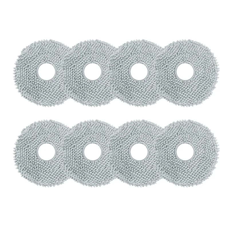 8Pcs for Roborock P10 / Roborock Q Revo Robot Vacuum Cleaner Replacement Parts Mop Cloth