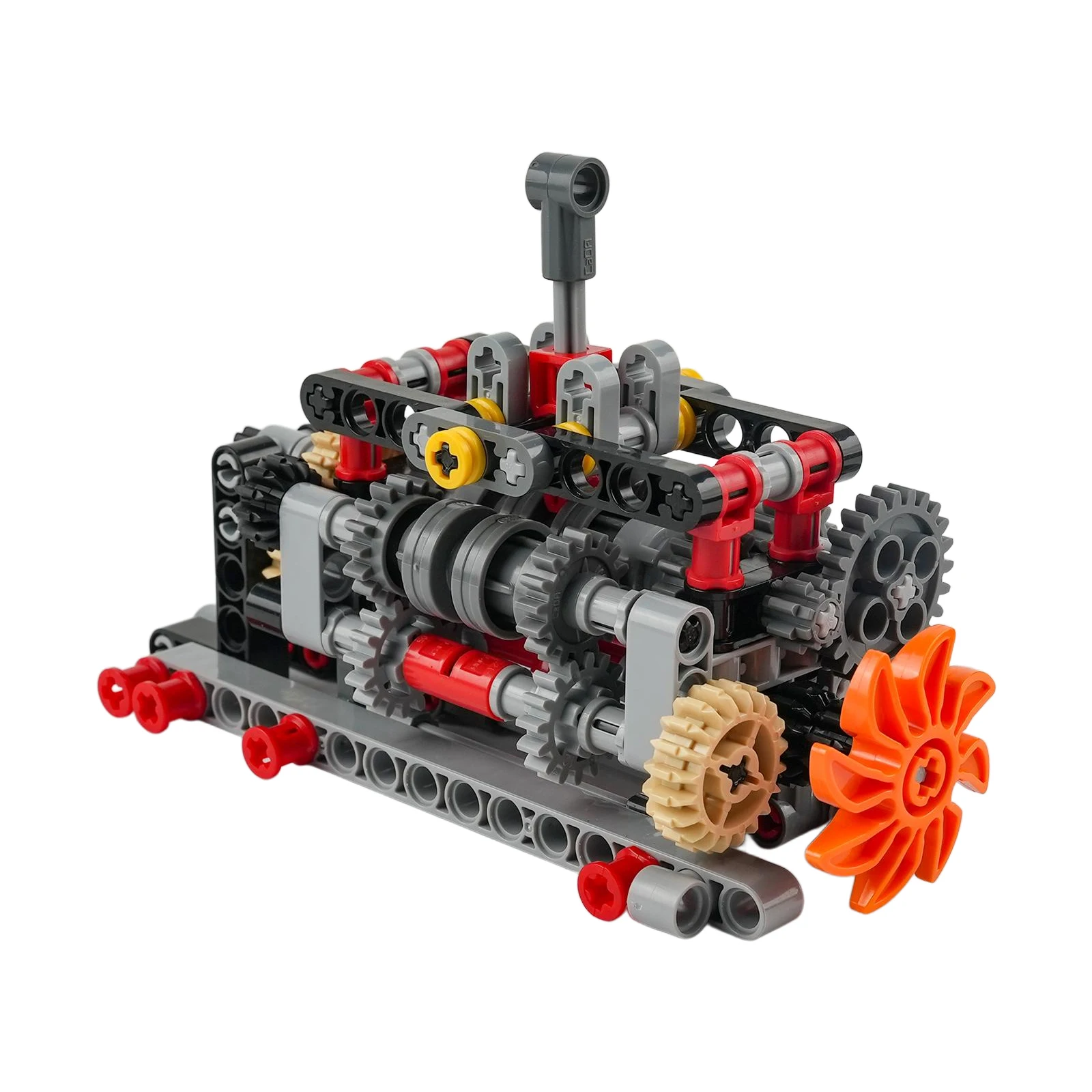 6 8 Velocità Cambio Manuale MOC Building Blocks Versione USA Trasmissione UK DE Versione Tecnica Compatibile Modello di Auto Giocattoli per I Bambini