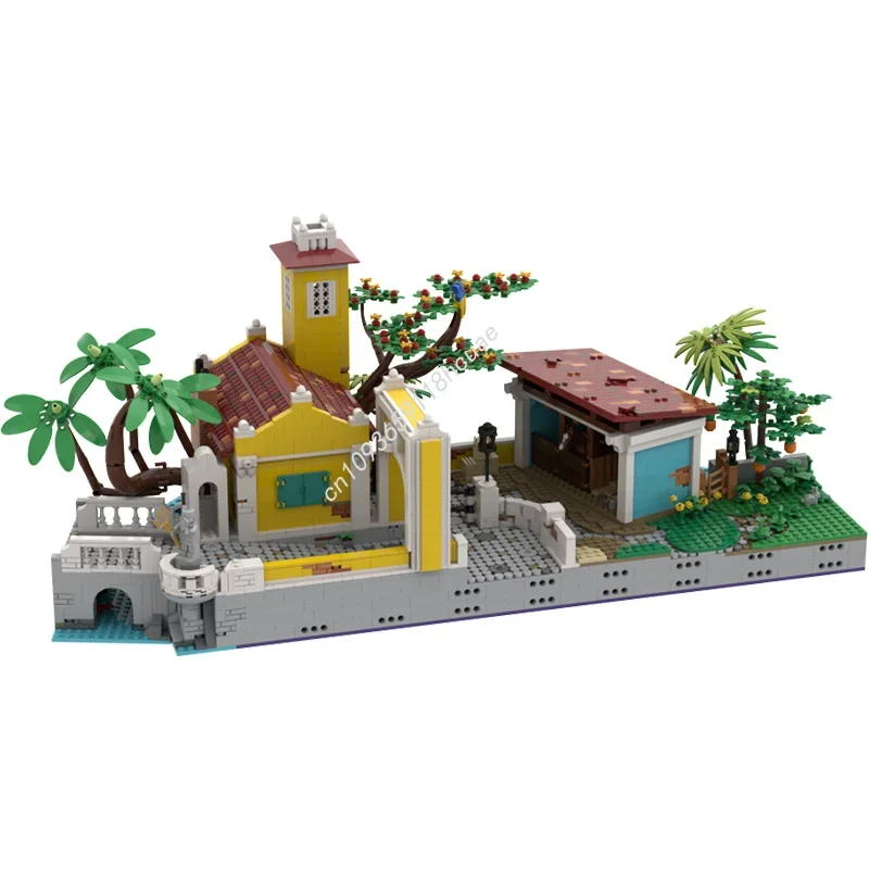 

4860pcs MOC Puerto Santa Maria Livery Stables Model Building blocks Architecture DIY Education Christmas gifts Kids toy Birthday