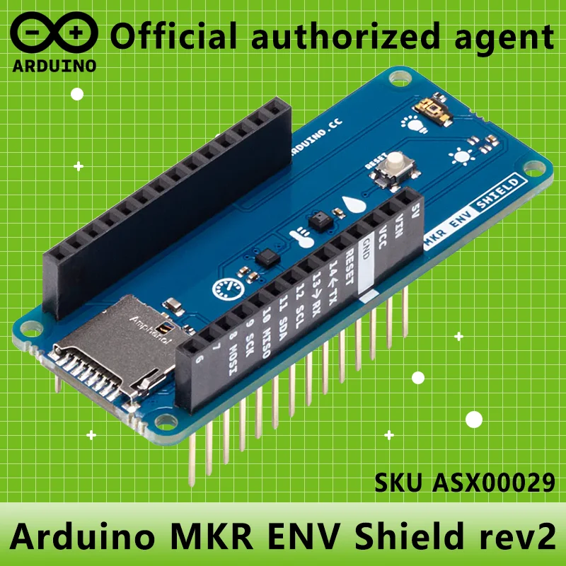 Arduino MKR ENV Shield rev2 ASX00029 أجهزة استشعار المنتجات الإيطالية الأصلية جمع البيانات البيئية