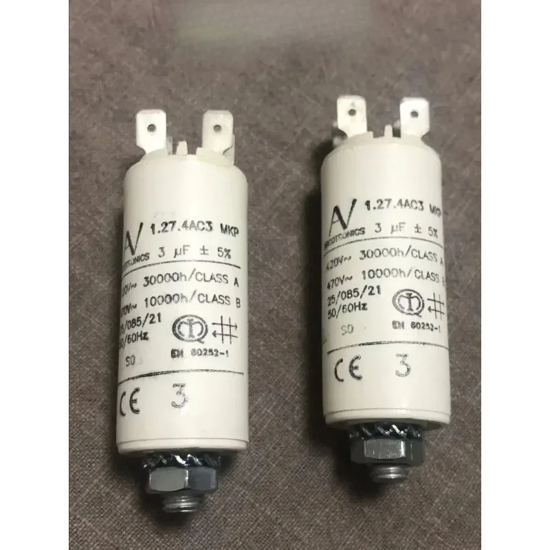 Import capacitor AV 3uF capacitor 1.27.4AC3 MKP 420V 470V EN 60252-1 frequency converter