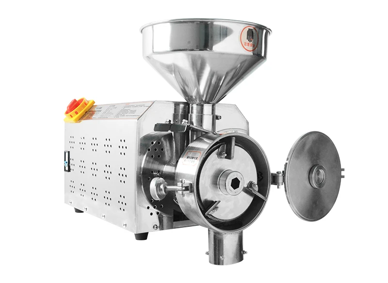 for Shanyou  Commercial Grinding Machine for Spices 3000W Corn Mill Grinder 30-50 KG/H Stainless Steel Flour Milling Machine