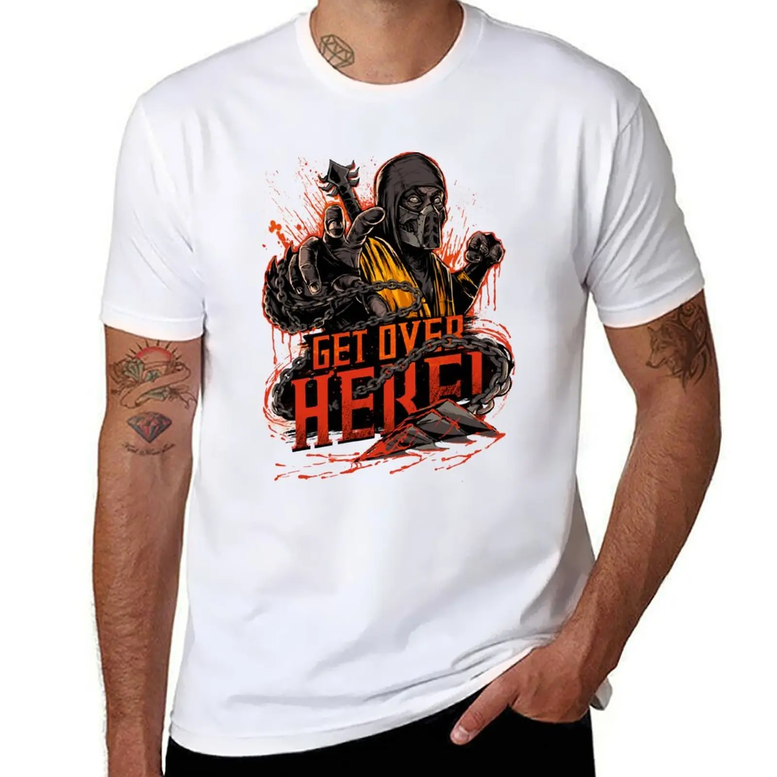 

Scorpion T-Shirt t shirt man luxury cotton t shirts high quality T-Shirt