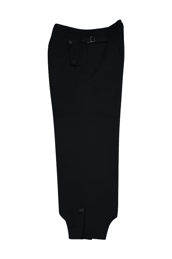 GUDJ-005 WWII German Elite panzer black gabardine trousers