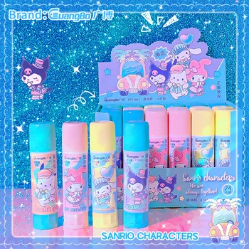 Schulbedarf Schule nützliches Sanrio-Briefpapier Starker Kleber Sanrio Kuromi Kleberpistolen My Melody Klebestift Cinnamoroll Klebestift