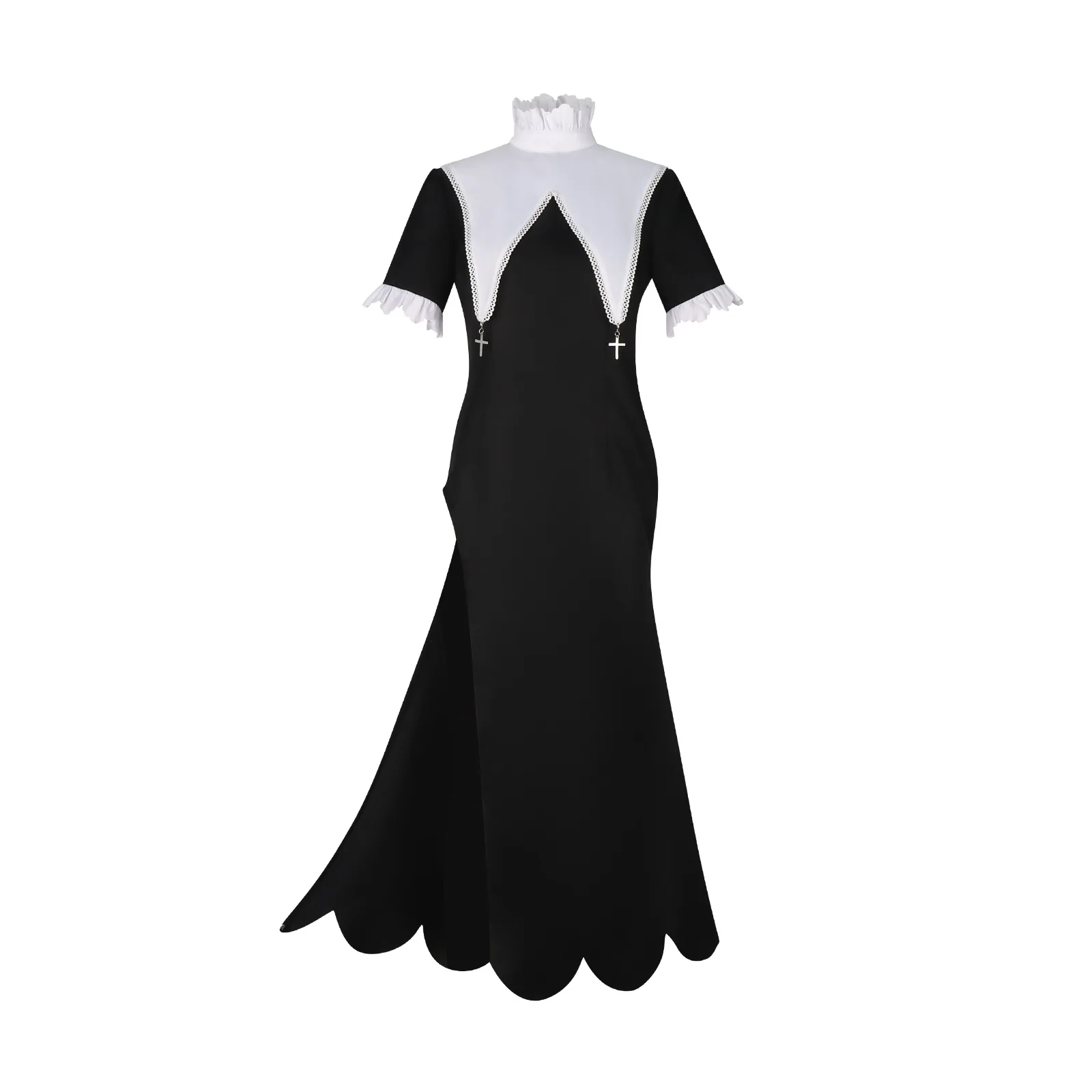 아사히나 마후유 코스프레 의상 애니메이션 게임 수녀 유니폼