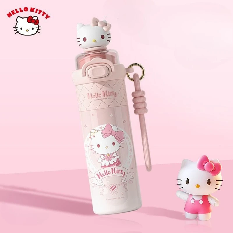 

New cartoon Sanrio children's water cup Kuromi My melody cartoon kawaii 316 stainless steel girl thermos cup gift wholesale