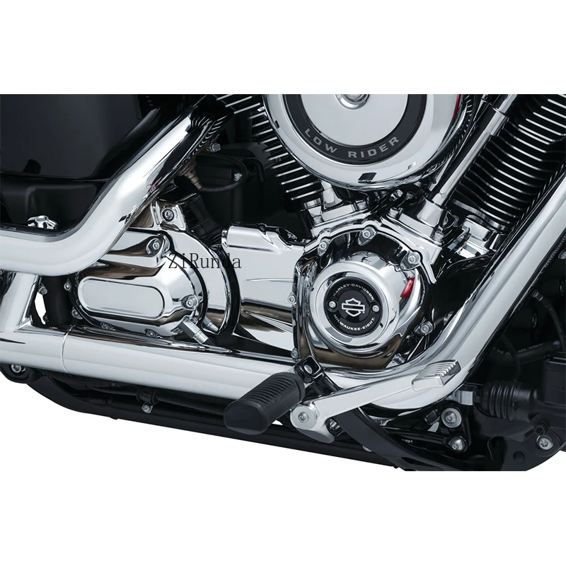 Engine electroplated trim, engine chrome-plated cover