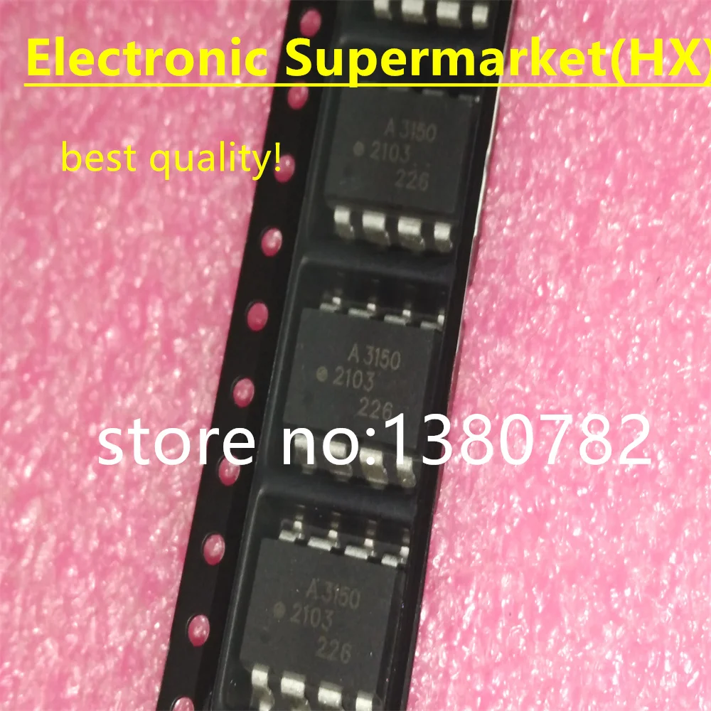 Free shipping 100pcs/lots HCPL-3150 A3150 3150 SOP-8 IC In stock!