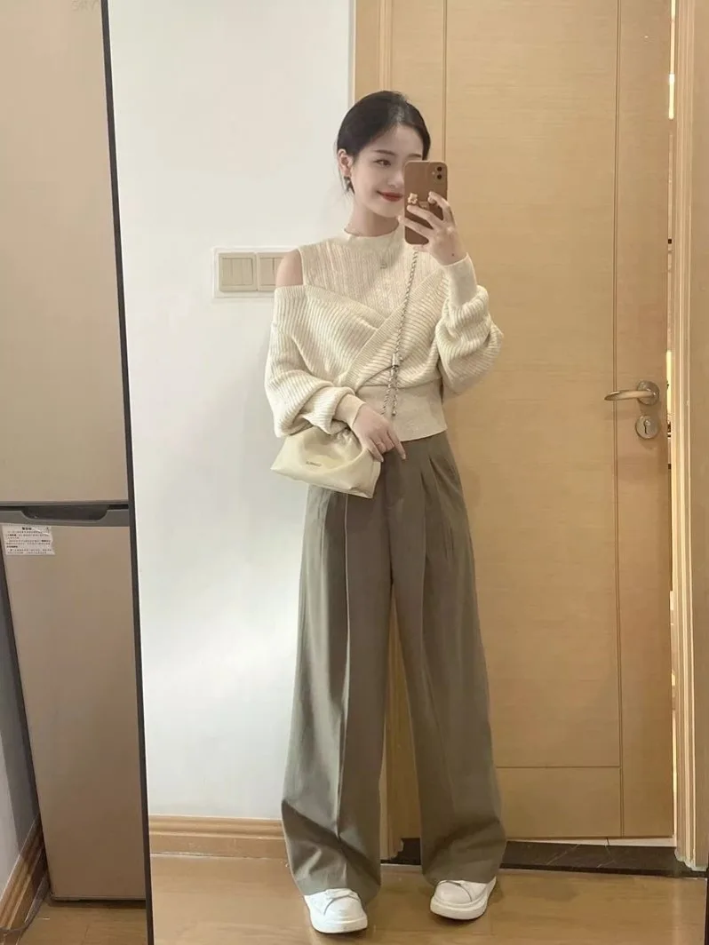 

Свитера Джемперы Пуловеры Женские Бабушки Трикотажные изделия Элегантный кружевной сексуальный дизайн Рождественский праздник Фестиваль Сезон Праздник Джингл