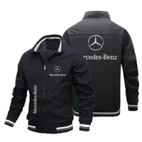 Men's Mercedes-Benz Jacket 2024 New Autumu Winter Sports Jacket Sweatshirt Outdoor Racing Biker Jacket Custom Benz Men Clothing