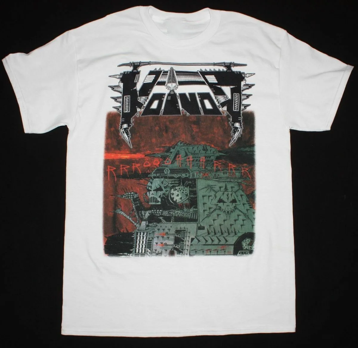 

Voivod Rrroooaaarrr T Shirt Cotton White Men Size S to 5XL BE697