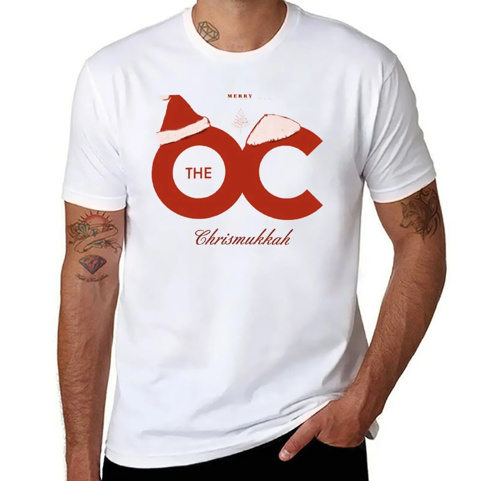 

THE O.C. - Merry Chrismukkah T-Shirt man t shirt designer man t shirt cotton T-Shirt