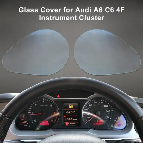 아우디 A6 S6 RS6 Q7 C6 계기판용 유리 커버