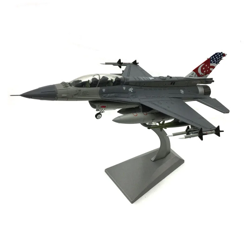 diecast-metal-1-72-scale-singapore-air-force-f-16d-fighting-falcon-airplane-model-military-aircraft-planes-model-for-collection