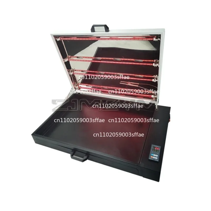 To Film T Shirt Transfer Printing DTF Printer Dryer A2 DTFOven PET Film Curing Device Hot Melt Powder Oven Direct