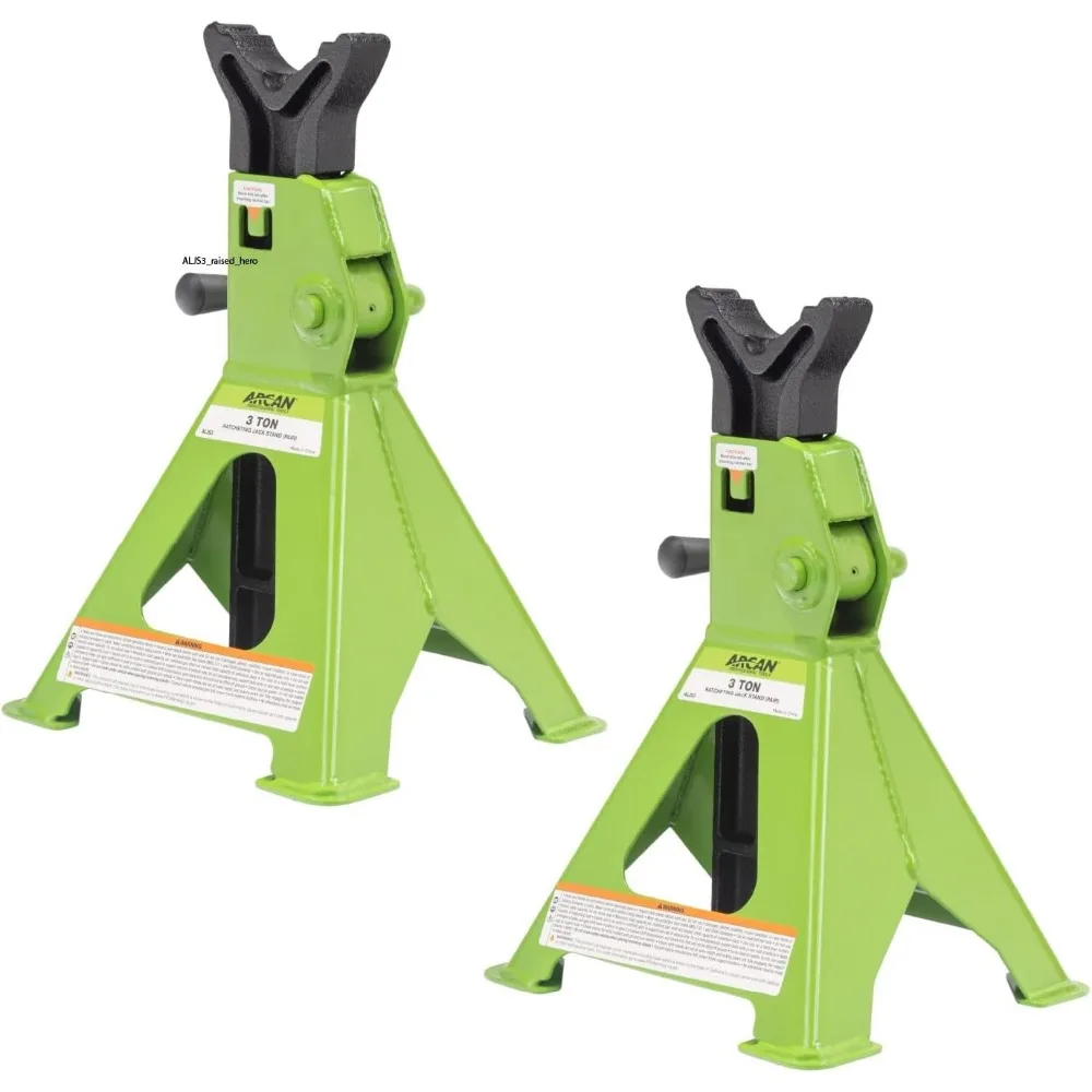 3-ton Steel Jack Stands Heavy Duty Vehicle Support Safety Tool