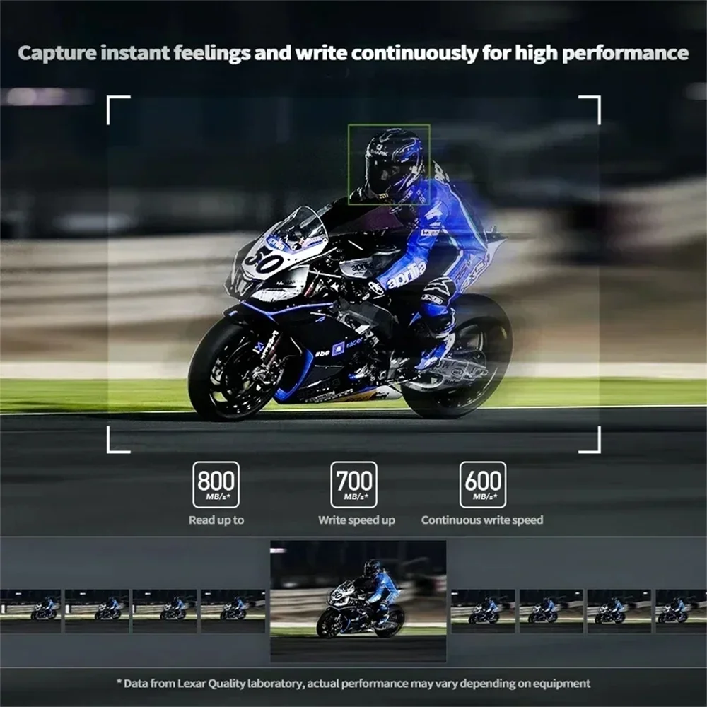 نوع بطاقة Lexar CFe express بطاقة ذاكرة أصلية للكاميرا حتى CFe وcvpg 8K وgb وgb Lexar CFexpress Memory Card Type A CFe VPG 200 8K 160GB 320GB Original CF Card for Camera Up to 800Mb/s Professional Video Cards