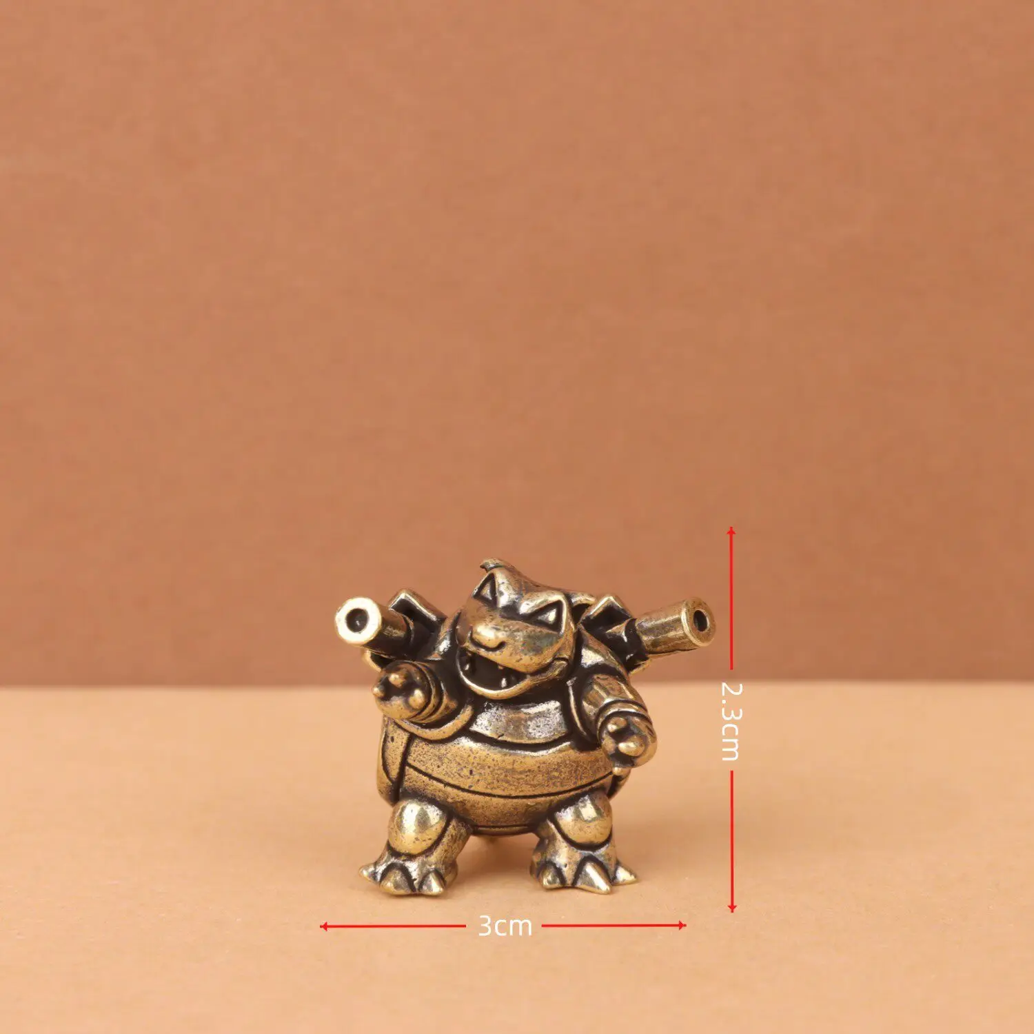 Pokémon Messingfigur Glurak Blastoise Dragonite Bulbasaur Brüllender Flugdrache Statue Tierfiguren Modell Dekoration Geschenk – Detail 3
